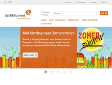 Tablet Screenshot of emmerhout.bibliotheekemmen.nl